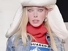 Белорусская супермодель вышла на подиум иностранного показа