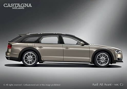 Итальянцы построят вседорожный Audi A8 allroad