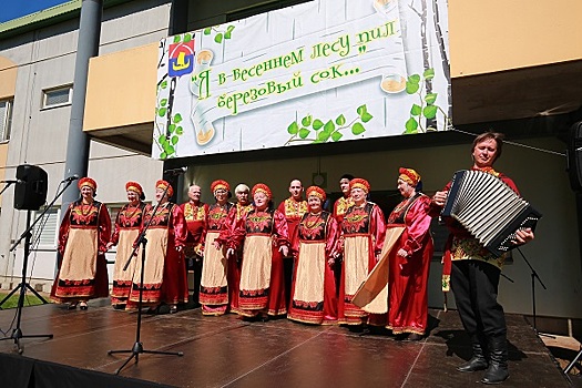Фестиваль березового сока прошел во Всеволожске