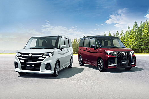 Представлен рестайлинговый Suzuki Solio