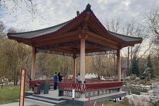 Москвичи оценили новый столичный парк в китайском стиле