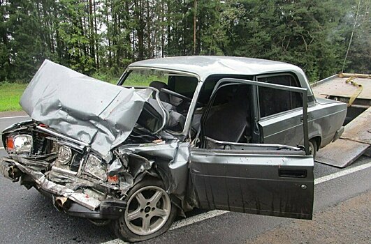 На трассе под Кировом произошло серьезное ДТП