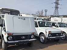 В Красноярск пришла очередная партия автомобилей для сельских поселений