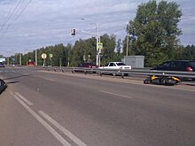 В Уфе скутерист столкнулся с «ВАЗ 2110»