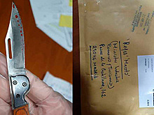 Конверты с пулями и ножами прислали испанским чиновникам