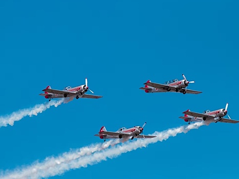 В Новосибирске на авиафестивале выступят пилотажные группы "Русь" и "Барсы"