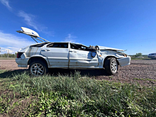 Крышу вмяло в салон: водитель отечественного авто погиб на трассе в Оренбуржье