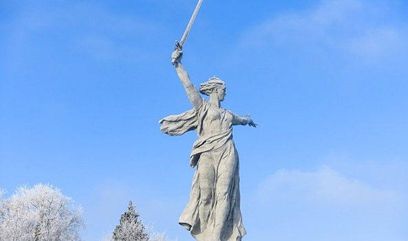 В Волгограде обследуют монумент «Родина-мать зовет!» на Мамаевом кургане
