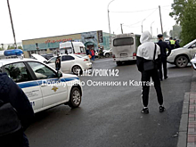 Массовое ДТП произошло около кузбасского вокзала