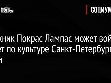 Художник Покрас Лампас может войти в совет по культуре Санкт-Петербурга – власти