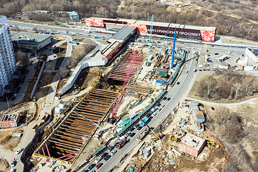 Китайские специалисты строят новую линию метро в Москве