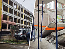 Обрушение в московской школе затронуло несколько этажей