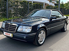 На продажу выставили уникальный Mercedes в "тот самом" кузове W124, без пробега