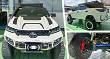 Показан необычный внедорожник, сделанный из Toyota Fortuner