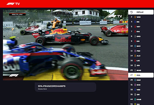 Зимние тесты в Барселоне покажет в прямом эфире F1 TV