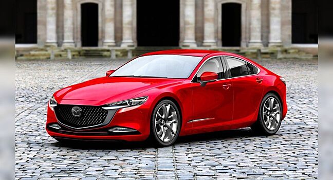 Новая Mazda 6 получит задний привод и станет гибридной