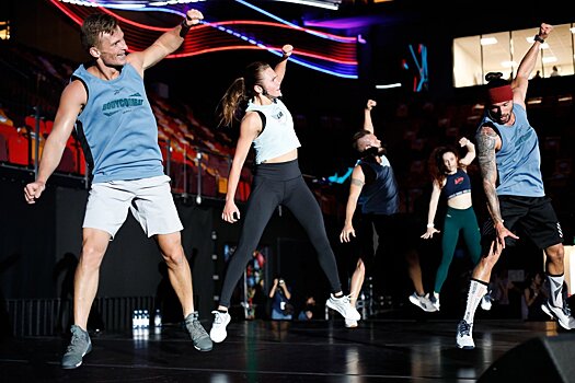 Мельникова, Нагорный и Колесников посетили фестиваль «RUSSIAN FITNESS FAIR. Возвращение»