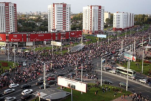 МВД: в Минске на протестах 1 ноября задержали 300 человек