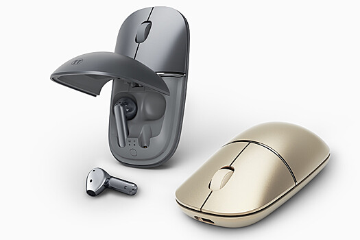 Представлена компьютерная мышь со встроенными наушниками