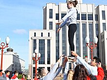 Детскую уличную тренировку подали казанским журналистам под соусом митинга чирлидерш Bars Angels