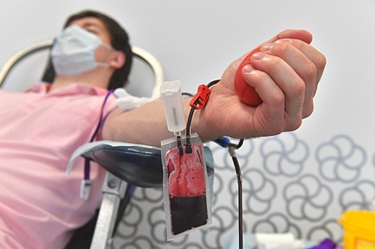 В больнице №67 заготовили 47 литров донорской крови