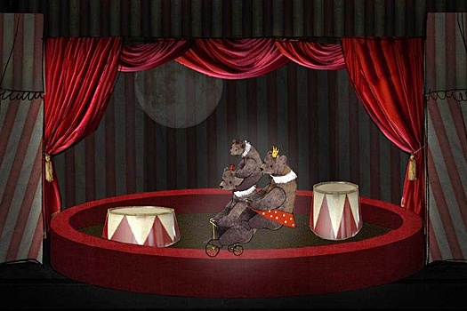 В спектакле Руслана Кудашова "Тараканище" на арену выйдут около тридцати кукол