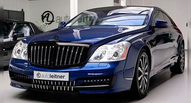 На продажу выставили редчайшее купе Maybach 57 S Cruserio