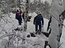 В районе, где ведутся поиски семьи Усольцевых, продолжаются снегопады