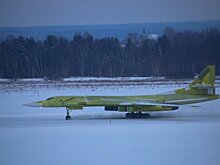 Построенный с нуля в Казани Ту-160М совершил свой первый полет