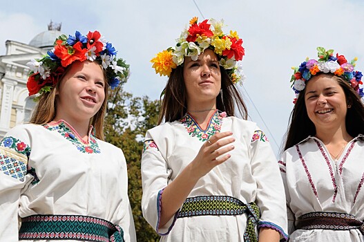 В Киеве проходит "Марш вышиванок"