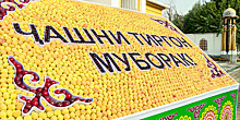 На праздник Тиргон в Душанбе привезли лакомства из абрикосов со всей страны