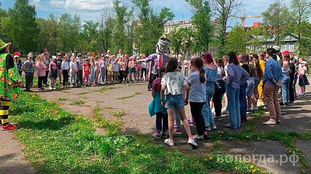 Детские лагеря начали свою работу в Вологде