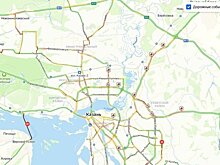 В Казани пробки достигли 10 баллов