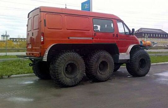 В Тюмени делают из ГАЗелей Next вездеходы