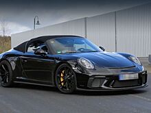 Автопапарацци снова засняли новый Porsche 911 GTS‍ на дорожных тестах