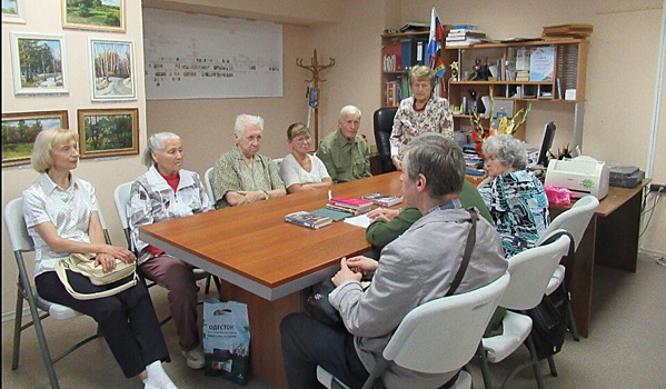 В Музее Зюзинской волости прошло собрание членов литературной студии «Слово»
