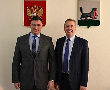 Руслан Болотов встретился с Генконсулом Германии в Сибирском и Дальневосточном федеральных округах