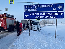 Пять человек пострадали в результате ДТП с микроавтобусом в Алтайском крае