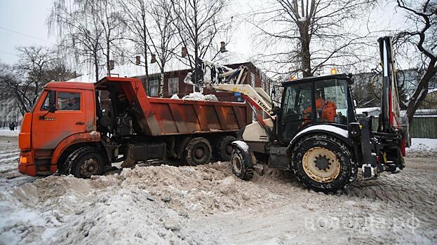 Парковку на ул. Ветошкина в Вологде расчистят от снега завтра