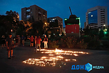 В Ростове поддержали жителей Нарвы, выложивших свечи на месте снесенного памятника танку Т-34