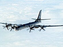 Бомбардировщик Ту-95 загорелся при взлете