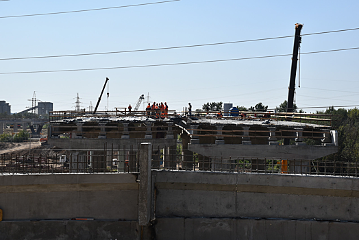 Идет по плану: глава донского минтранса проверил ход строительства Западной хорды