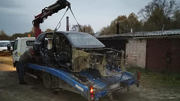 Полицейскими Владимирской и Ивановской области задержаны автоворы, похищавшие иномарки для продажи комплектующих