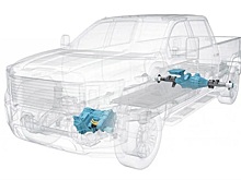 Magna выпустила электрическую трансмиссию EtelligentForce для пикапов и грузовиков с ДВС
