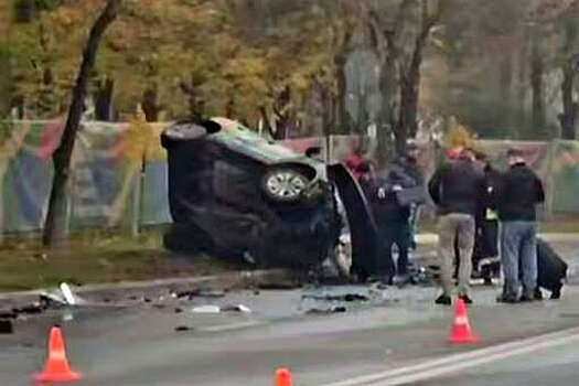 Водитель Honda устроил жесткое ДТП в Пушкино