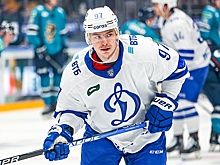 Гусев установил рекорд московского "Динамо" по набранным очкам за сезон