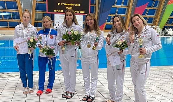 Волгоградка Ульяна Клюева выиграла золото турнира по прыжкам в воду в Казани