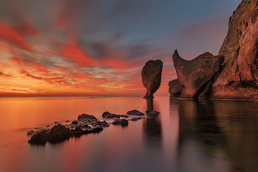 Маланин Константин.   Огненный рассвет