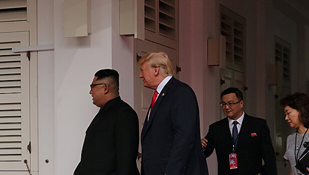 Трамп оценил встречу с Ким Чен Ыном