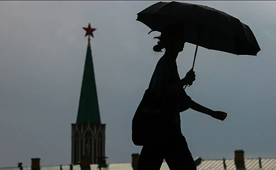 В Москве начался 36-часовой ливень